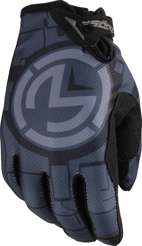 MOOSE OFFROAD Youth SX1™ Gloves - Black/Gray - Small 3332-1878