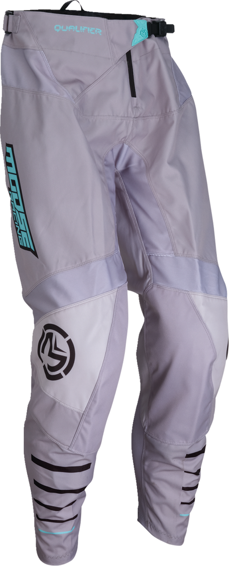 MOOSE OFFROAD Qualifier® Pants - Gray/Teal - US 50 2901-11833