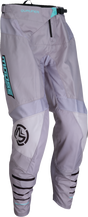 MOOSE OFFROAD Qualifier® Pants - Gray/Teal for Harley-Davidson Touring, Honda CRF, Yamaha YZ, and KTM SX - Part 2901-11834