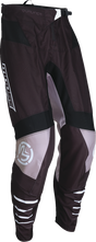 Moose Offroad Qualifier® Pants - Black/White for UTVs and Off-Road Vehicles, US 34 - Part 2901-11736