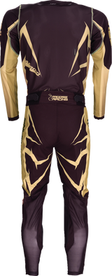 Moose Offroad Agroid Pants - Brown/Black US 28 Slim Fit with Ventilated Panels and Full Grain Leather Inner Knees
