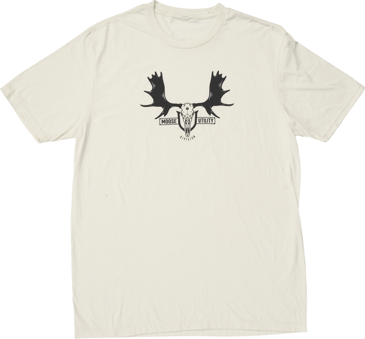 Moose Offroad MUD Euro T-Shirt - Natural/Black, 2XL – Comfortable Cotton-Polyester Blend, Made in USA