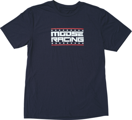 MOOSE OFFROAD All-American T-Shirt - Navy - Small 3030-24418
