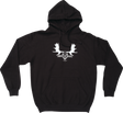 MOOSE OFFROAD MUD Euro Hoodie - Black - 2XL 3050-6968