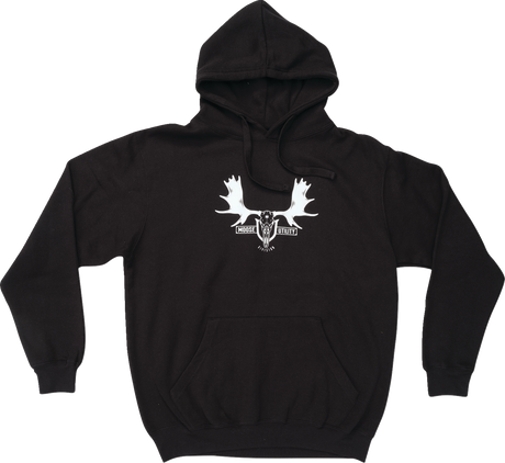 MOOSE OFFROAD MUD Euro Hoodie - Black - 2XL 3050-6968