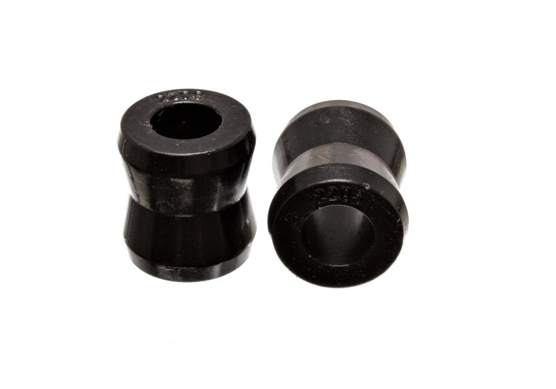Energy Suspension Large Race Hourglass Shock Eye - Black, 11/16 in. ID, Fits Front and Rear Suspension Components