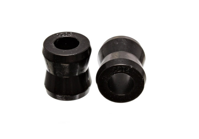Energy Suspension Large Race Hourglass Shock Eye - Black, 11/16 in. ID, Fits Front and Rear Suspension Components