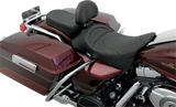 DRAG SPECIALTIES SEATS Pillion Seat - Mild Stitched - Narrow for Harley FL Models 1999-2022 | Part #0801-0469