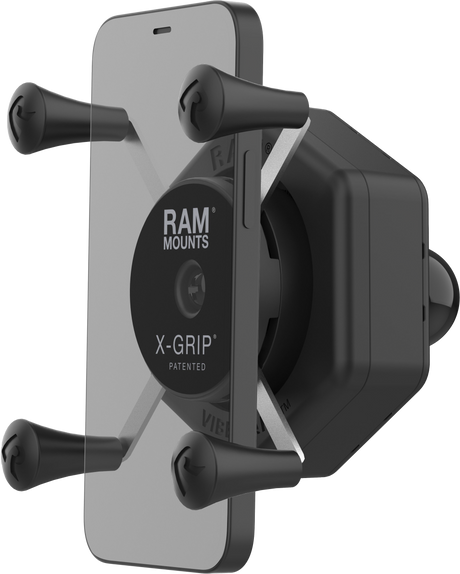 RAM X Grip Vibe Safe Phone Holder with Ball Adapter for Jeep Wrangler, Ford F-150, Toyota Tacoma, and more - Part RAM-HOL-UN7B-462
