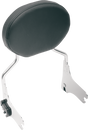Drag Specialties Seats Oval Sissy Bar Pad for Harley Davidson FL 1997-2022 with Smooth Finish - Part 0822-0118