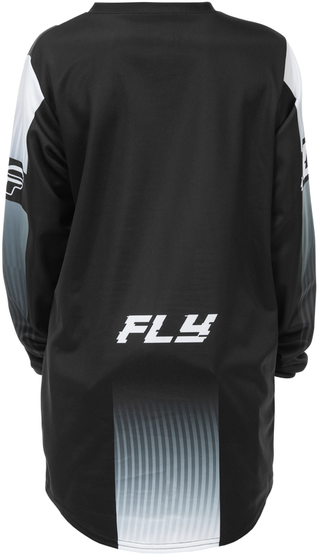 Fly Racing Youth F 16 Jersey Black/White for Motocross and Off-Road Vehicles