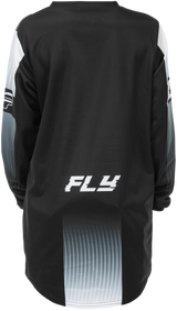 Fly Racing Youth F 16 Jersey Black/White XL for Motocross and Off-Road Vehicles