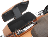 Drag Specialties Seats Saddlebag Lining Kit for FL 2014-2022 with Hard OEM Saddlebags - Black Part 3501-0943