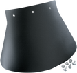 DRAG SPECIALTIES SEATS Mud Flap - Plain, 10-1/2" W x 8" H - Fits Harley Davidson Motorcycles