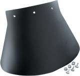 DRAG SPECIALTIES SEATS Mud Flap - Plain, 10-1/2" W x 8" H - Fits Harley Davidson Motorcycles