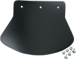Drag Specialties Seats Mud Flap - Plain, 9-1/2" W x 6-1/2" H for Harley Davidson Motorcycles - Part Number DS393702