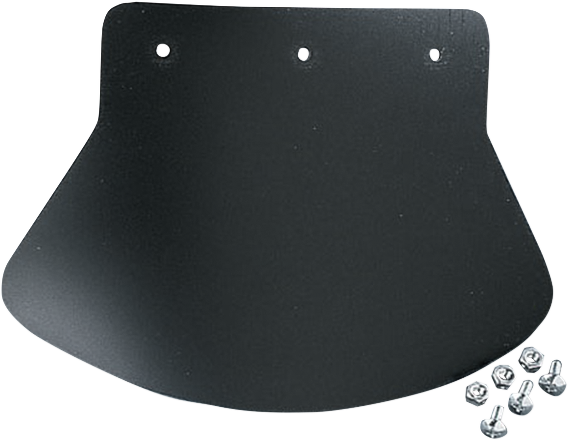 Drag Specialties Seats Mud Flap - Plain, 9-1/2" W x 6-1/2" H for Harley Davidson Motorcycles - Part Number DS393702