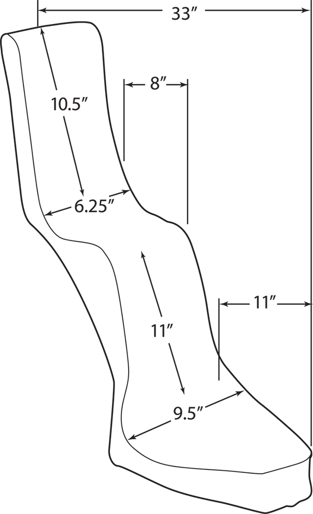 Drag Specialties Seats King/Queen Seat - Diamond for Harley Davidson with Rigid Frame, 12 Inch, Black Vinyl