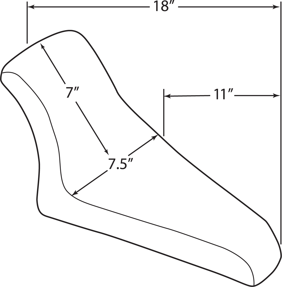 DRAG SPECIALTIES SEATS Lo Rider Solo Seat - Rigid Mount for Harley-Davidson Hardtail Models DS907540