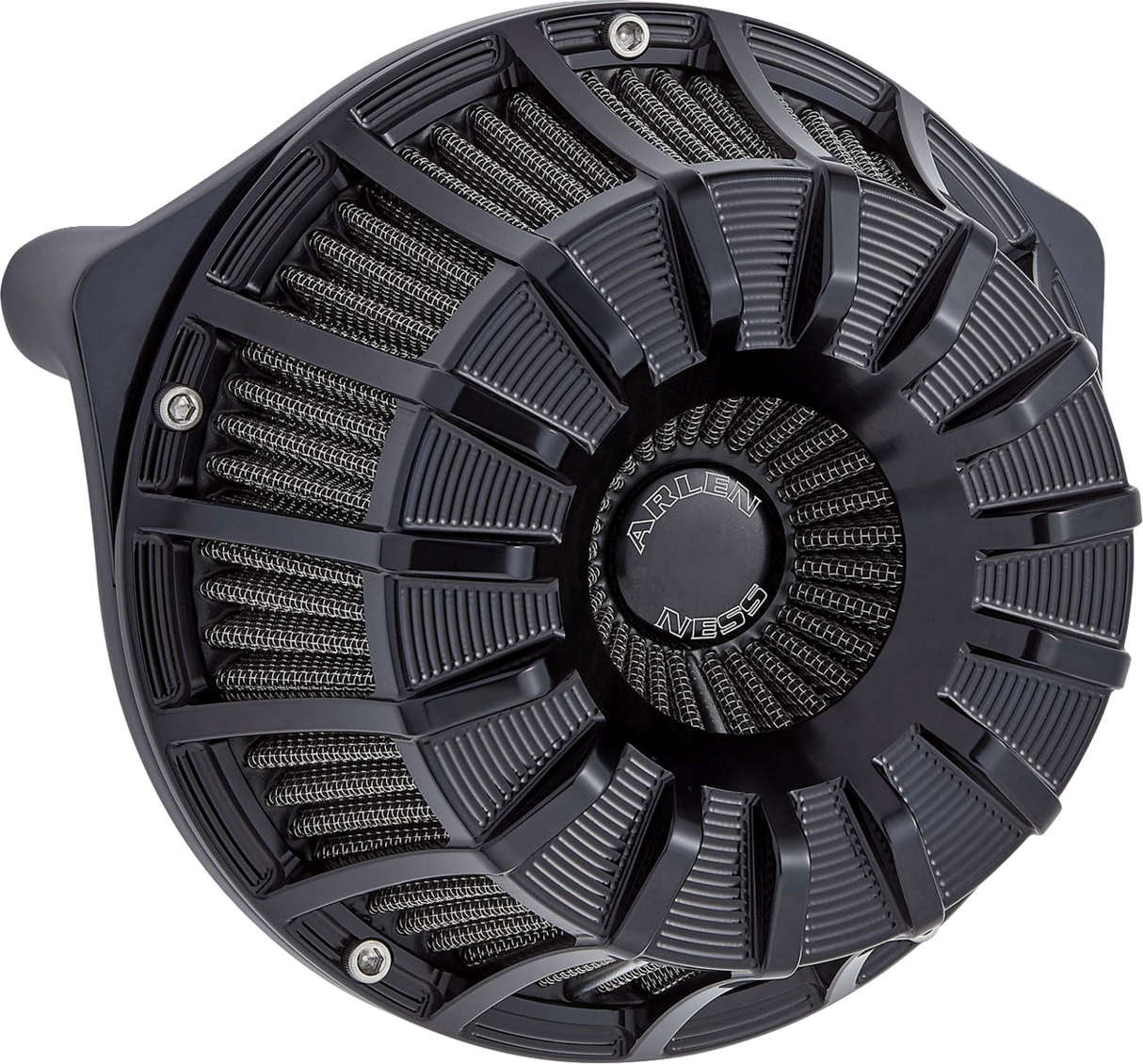 ARLEN NESS Inverted Series Air Cleaner Kit - 15-Spoke - All Black 600-223