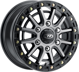 ITP Wheel - SD10 Beadlock - Front/Rear - Brushed Gray w/Black - 16x7 - 6/5.5 - 78.9 mm 1622626720B