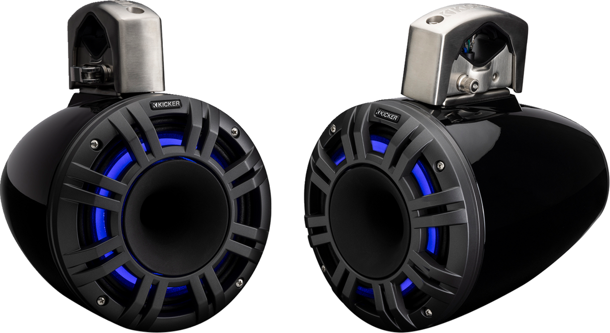 KICKER 8-Inch Horn-Loaded Compression Driver Speaker - Model 51KMTCXL8 - Compatible with Most Vehicles