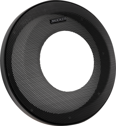 KICKER Black Speaker Grills for KMXL65 Marine Speakers - Model 51KMXL65G, Fits Various Vehicles and Off-Road Applications
