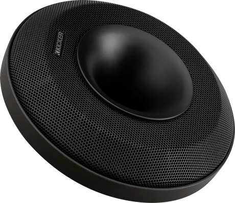 KICKER Black Speaker Grills for KMXL65 Marine Speakers - Model 51KMXL65G, Fits Various Vehicles and Off-Road Applications