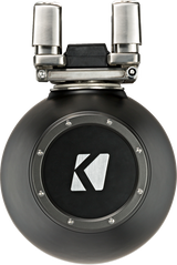 KICKER 9-Inch Tower Speakers 44KMTC94 - Gloss Black for Marine and ATV Vehicles