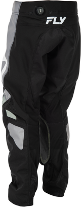 Fly Racing Youth Kinetic Pants Black/Grey Size 22 – Durable and Comfortable Off-Road Motorcycle Gear