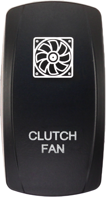 XTC Power Products SW00-00122034 Dash Switch Rocker Face Clutch Fan for Chevrolet Silverado and GMC Sierra