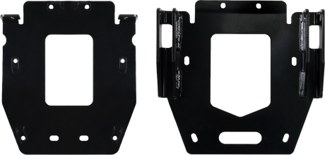 Open Trail Front Plow Mount for Polaris General and RZR Models - Durable Steel Construction