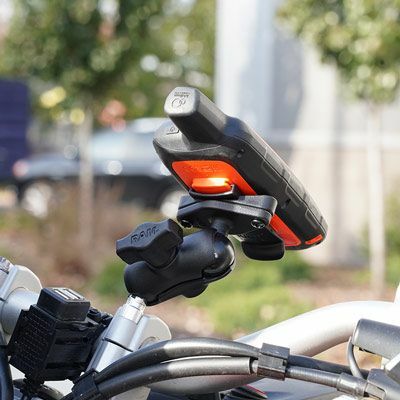 RAM-B-202-GA76U Spine Clip Holder with Ball for Garmin Handheld Devices – Universal Fit for Recreational Vehicles