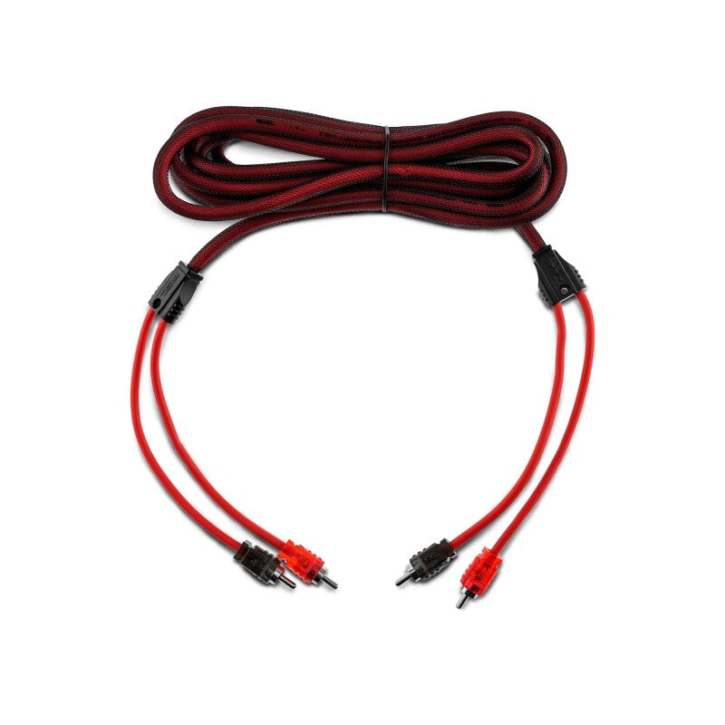 DS18 Level 2 RCA Audio Interconnect Cable, 12-Foot for Car Stereo Systems