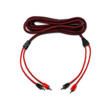 DS18 Level 2 RCA Audio Interconnect Cable, 12-Foot for Car Stereo Systems