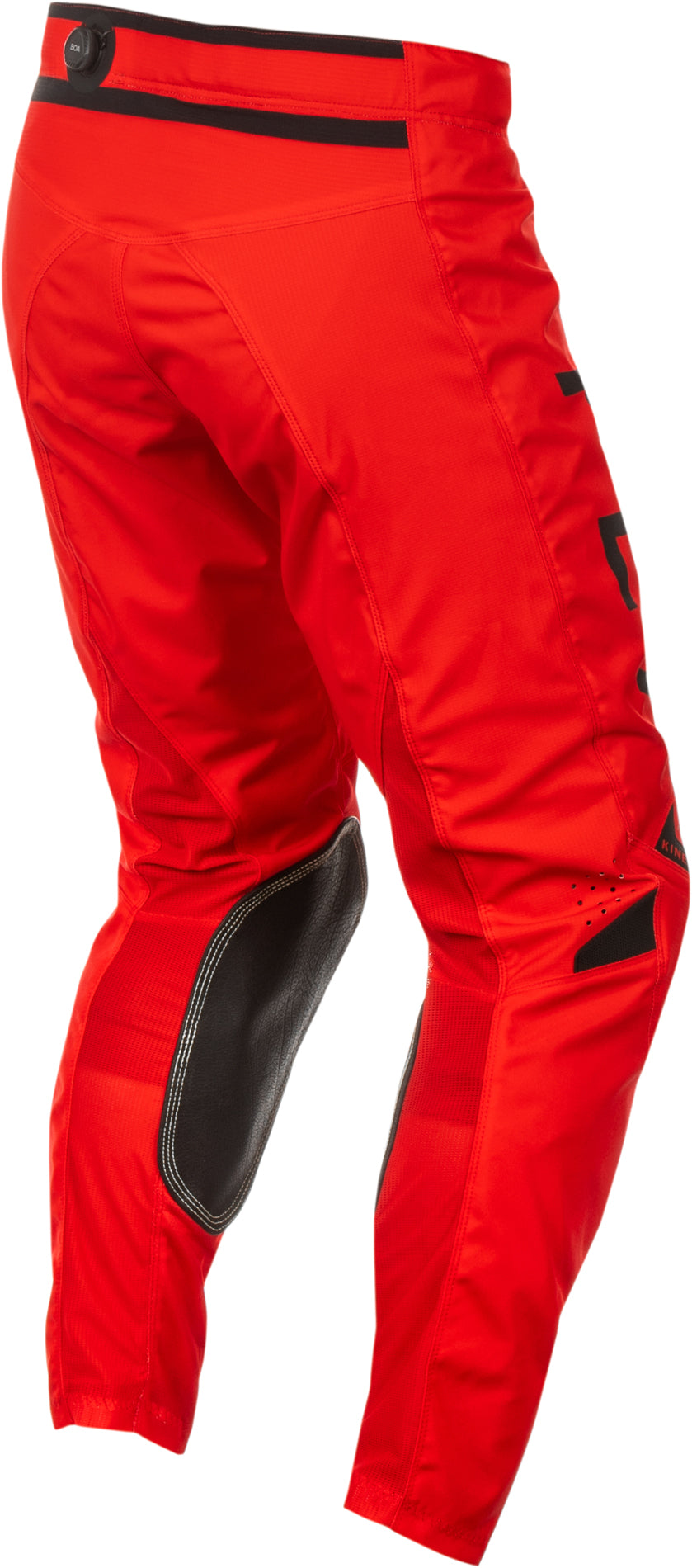 Fly Racing Kinetic Center Pants CA/NY Red/Black Size 38 with Ventilated Design and BOA Fit System
