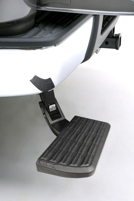 AMP Research BedStep Retractable Rear Bumper Access Step for Chevy Silverado and GMC Sierra (Part Number 75301-01A)