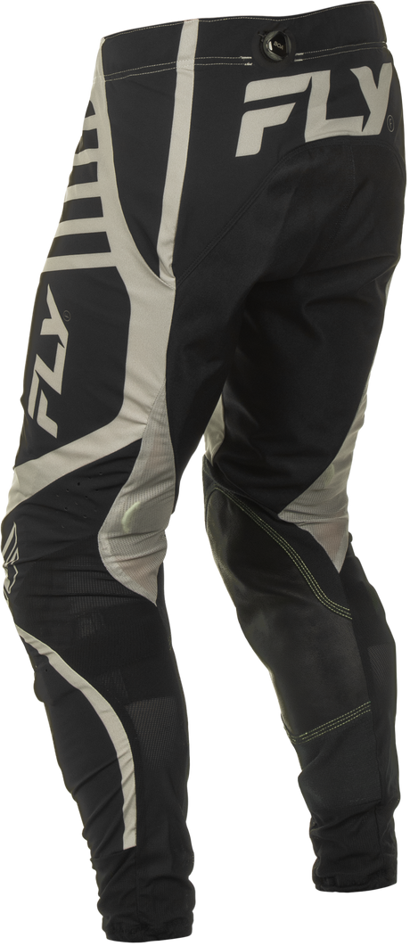 Fly Racing Lite Pants for CA/NV Black/Grey Size 28 — Motorcycle Riding Pants with Adjustable Fit and Breathable Mesh Panels
