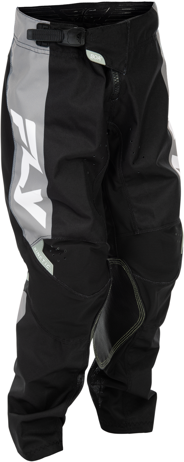 Fly Racing Youth Kinetic Pants Black/Grey Size 26 for Off-Road and Motocross Vehicles