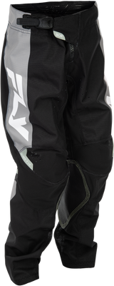Fly Racing Youth Kinetic Pants Black/Grey Size 22 – Durable and Comfortable Off-Road Motorcycle Gear