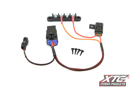 XTC Power Products Pulse Power System for Honda Talon 1000 Series with 50 Amp Circuit Breaker and 8 ft 8-Gauge Cable - Fits 2019-2021 Honda SXS10S2R, SXS10S2X, SXS10S4, and More