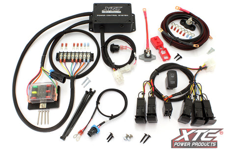 XTC Power Products Plug N Play Power Control 6 Switch System with Strobe for Polaris RZR and Ranger Models