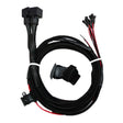 Nacho Offroad Technology NAC11UHBK 25ft Universal 4-Wire Reverse Lighting Harness with Switch