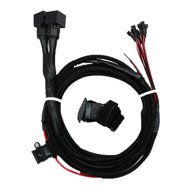 Nacho Offroad Technology NAC11UHBK 25ft Universal 4-Wire Reverse Lighting Harness with Switch