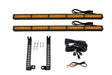Diode Dynamics 14-19 Toyota 4Runner SS30 Dual Stealth Lightbar Kit - Amber Driving
