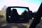 SEIZMIK Trailrider Side Mirrors 2.00 Roll Bar for UTVs – Durable Aluminum with Wide Viewing Convex Mirror