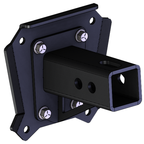 KFI 14-17 Polaris RZR XP 1000/ 4/ 16-17 RZR XP Turbo/ 4 w/ 10 mm. Bolt 2 in. Receiver Hitch Rear