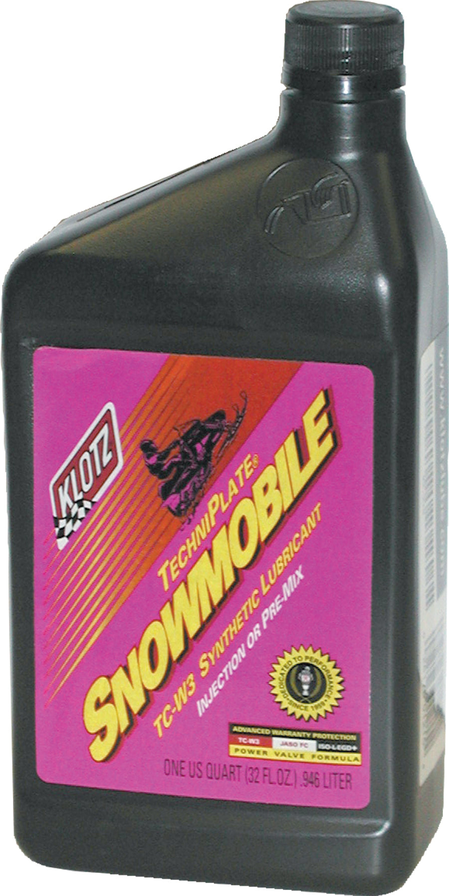 KLOTZ TC-W3 Techniplate Snowmobile Engine Oil 32oz – Compatible with Arctic Cat, Polaris, Ski-Doo, Yamaha, and More
