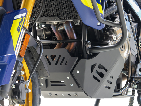 Moose Offroad PX1410 Black Skid Plate for Yamaha YZ 125 - Impact-Absorbing Frame Protection