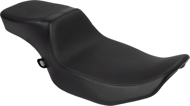 DRAG SPECIALTIES SEATS Predator 2-Up Seat with Extended Reach for Harley FLHX/FLTR '23-'24 - Smooth Vinyl